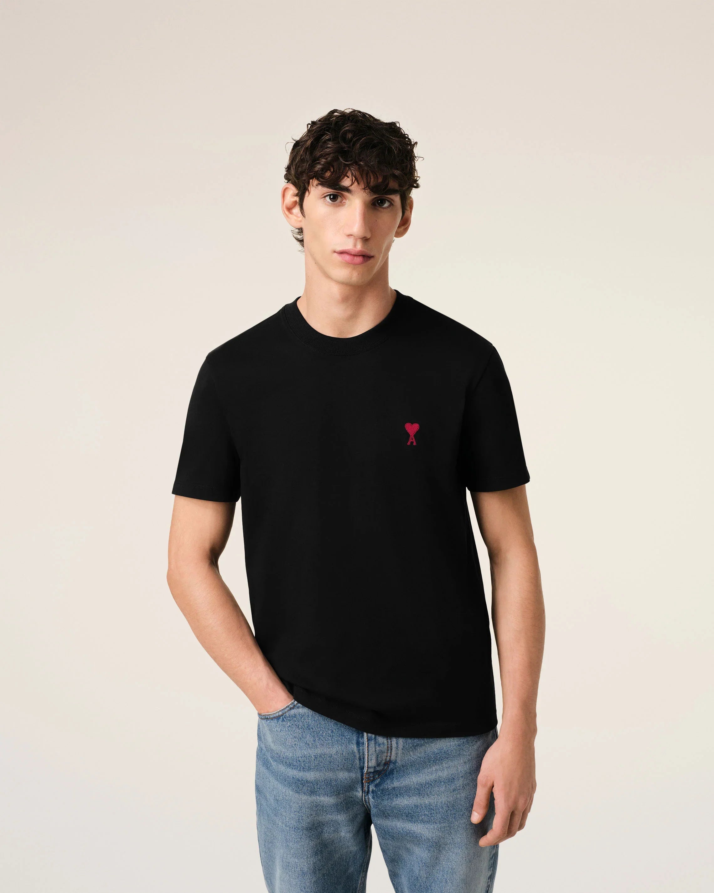 T-shirt Ami avec A-HEART brodé