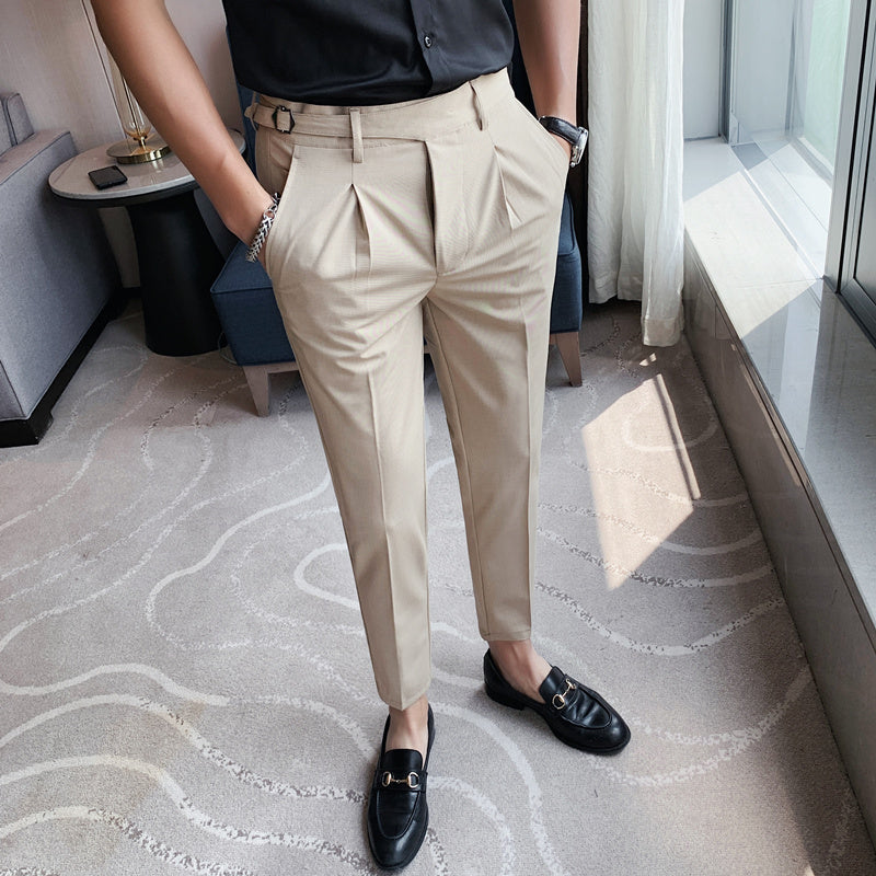 Lá Signature - Pantalon de costume élastique de haute qualité