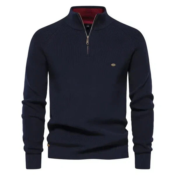 Pull en maille couture