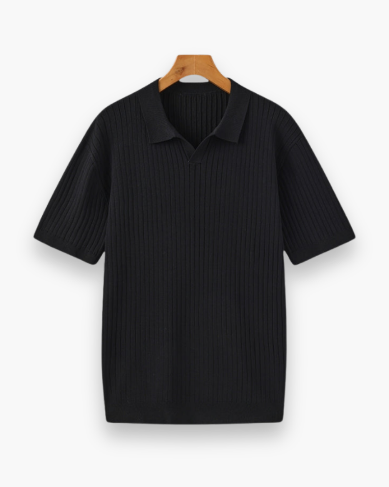 Polo côtelé élégant pour homme | Classique