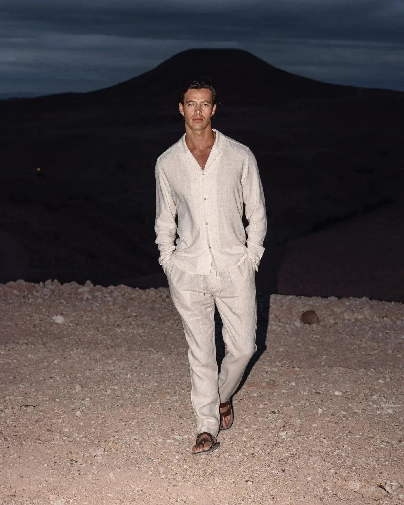 Lá Signature - Ensemble en lin (chemise + pantalon)