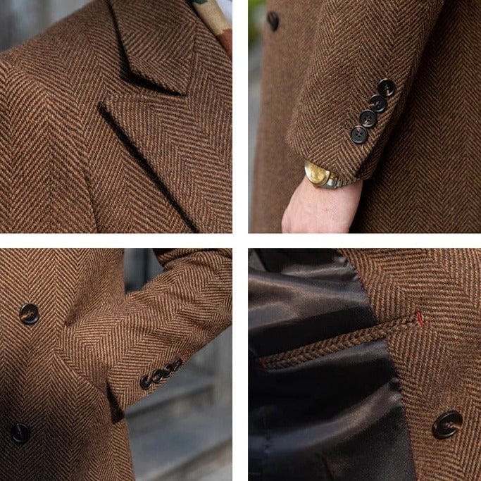 Couture - Manteau rayé