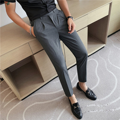 Lá Signature - Pantalon de costume élastique de haute qualité