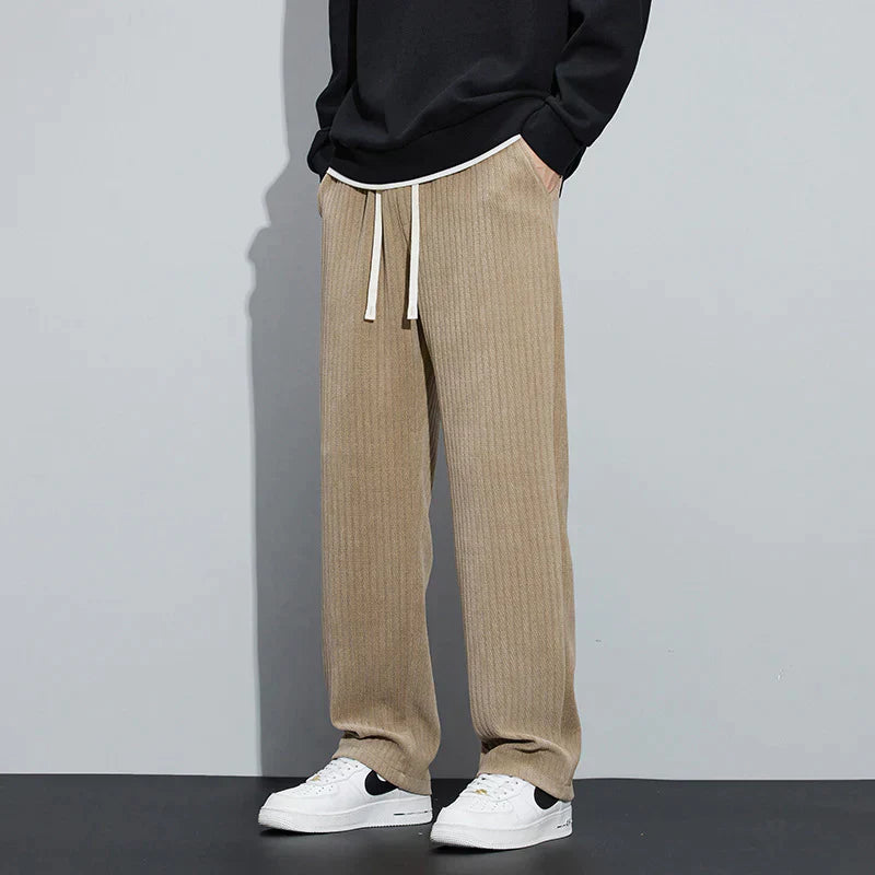 Pantalon en velours romain