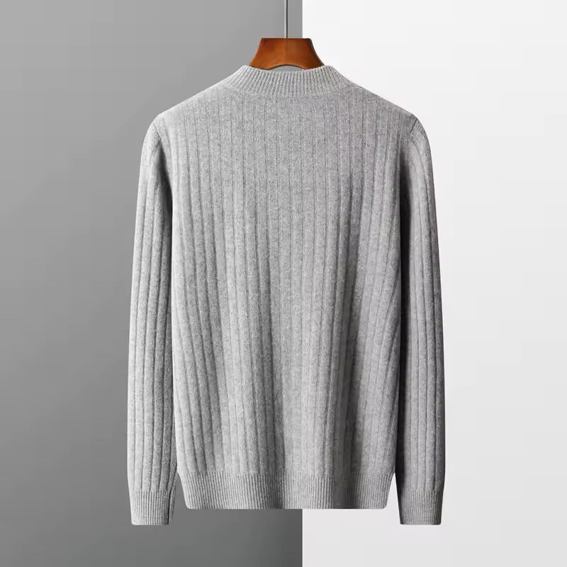 Gilet à motifs 100 % cachemire