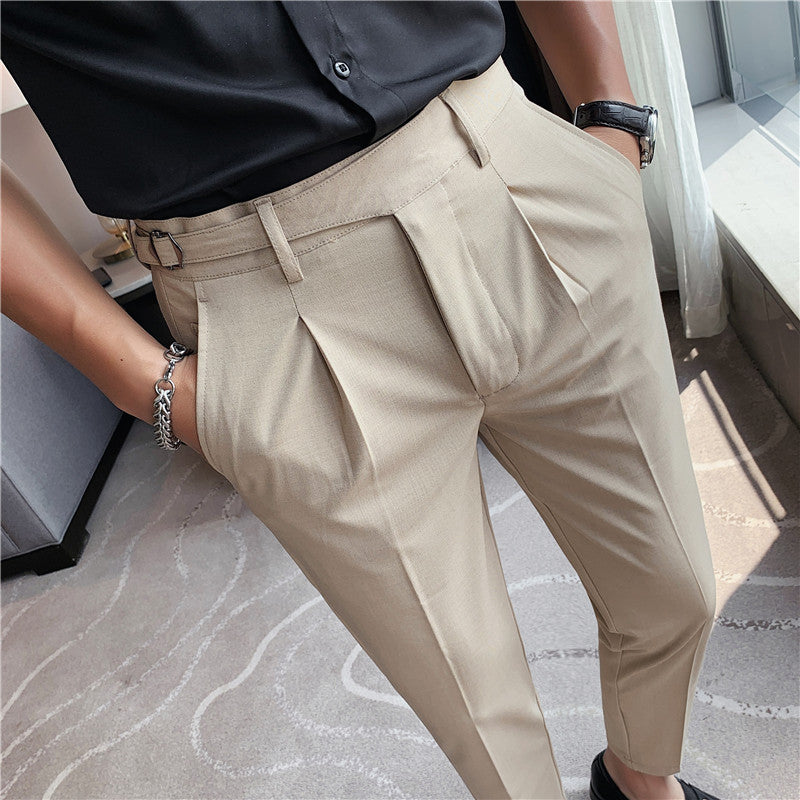 Lá Signature - Pantalon de costume élastique de haute qualité
