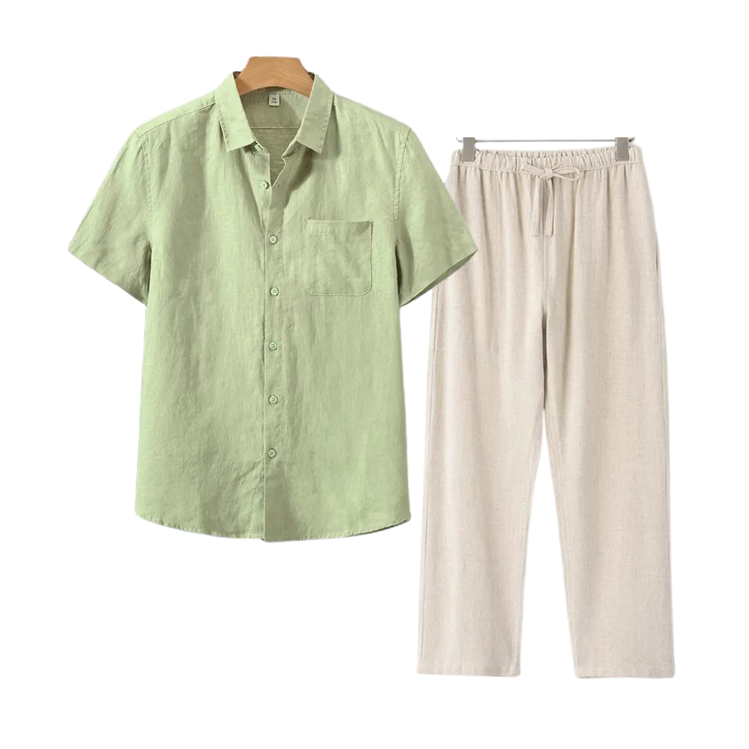 Ensemble 4 pièces - Vert menthe