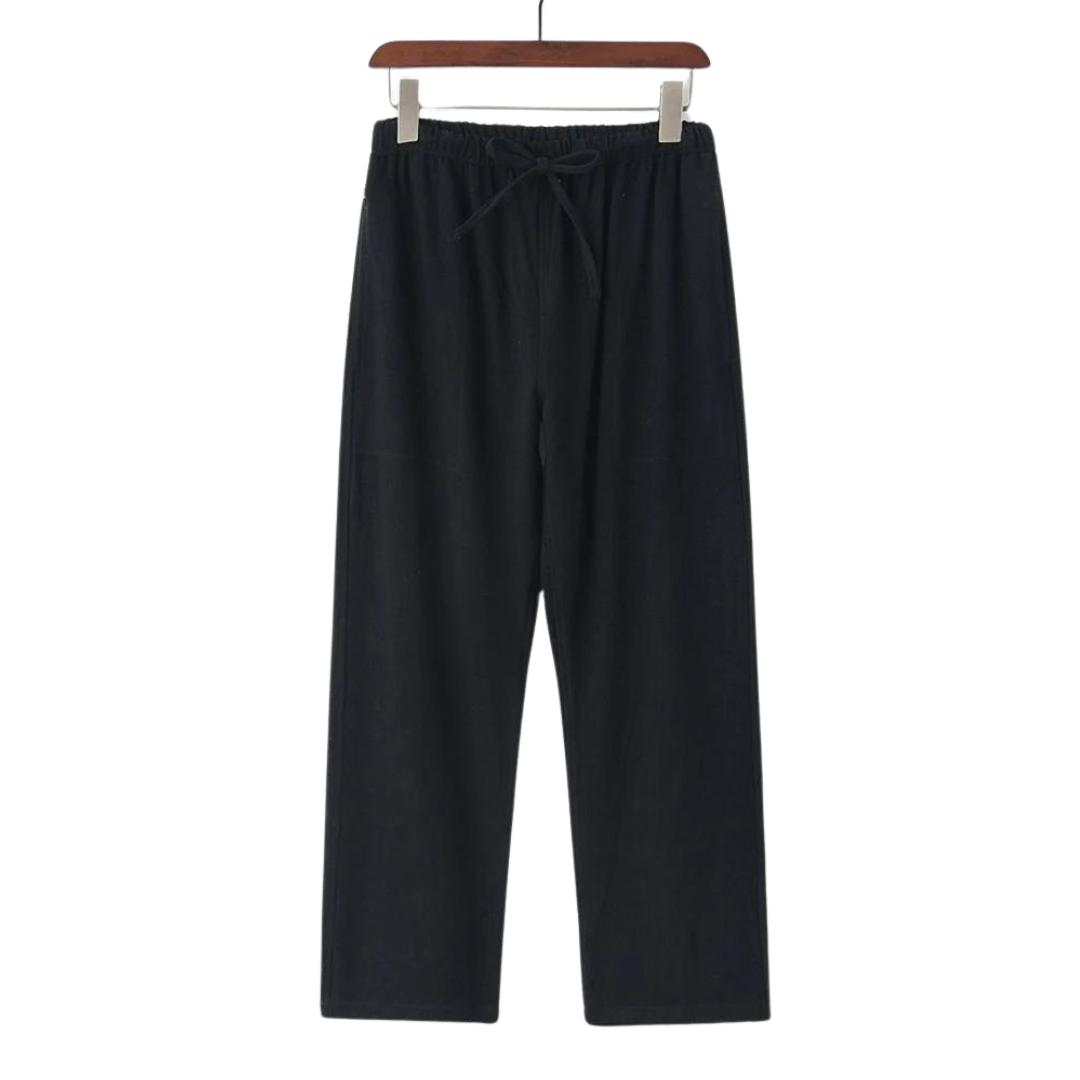 Fez - Pantalon en lin (coupe oversize)