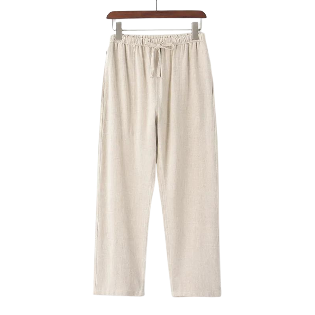 Fez - Pantalon en lin (coupe oversize)
