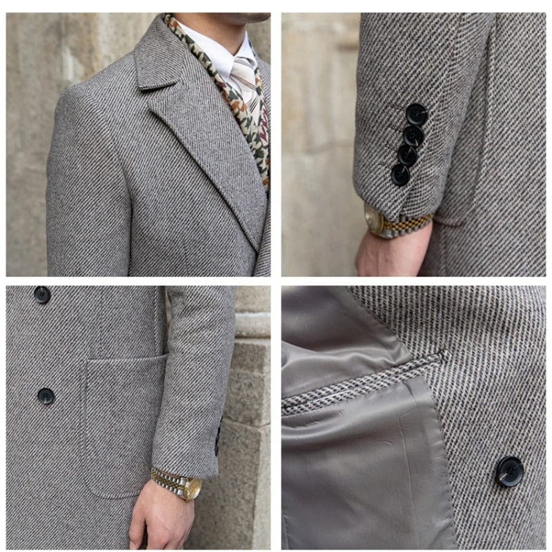 Couture - Manteau rayé