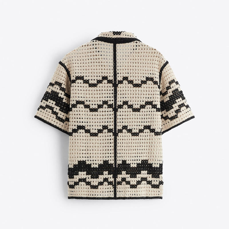 - Chemise au crochet