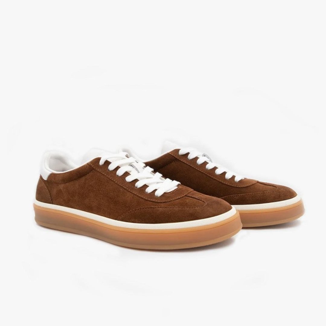 Baskets décontractées en daim