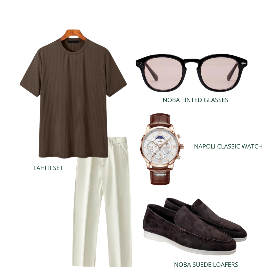 Ensemble de sucre brun