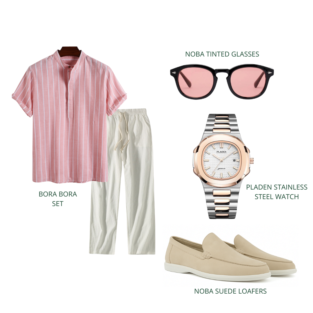 Ensemble rose