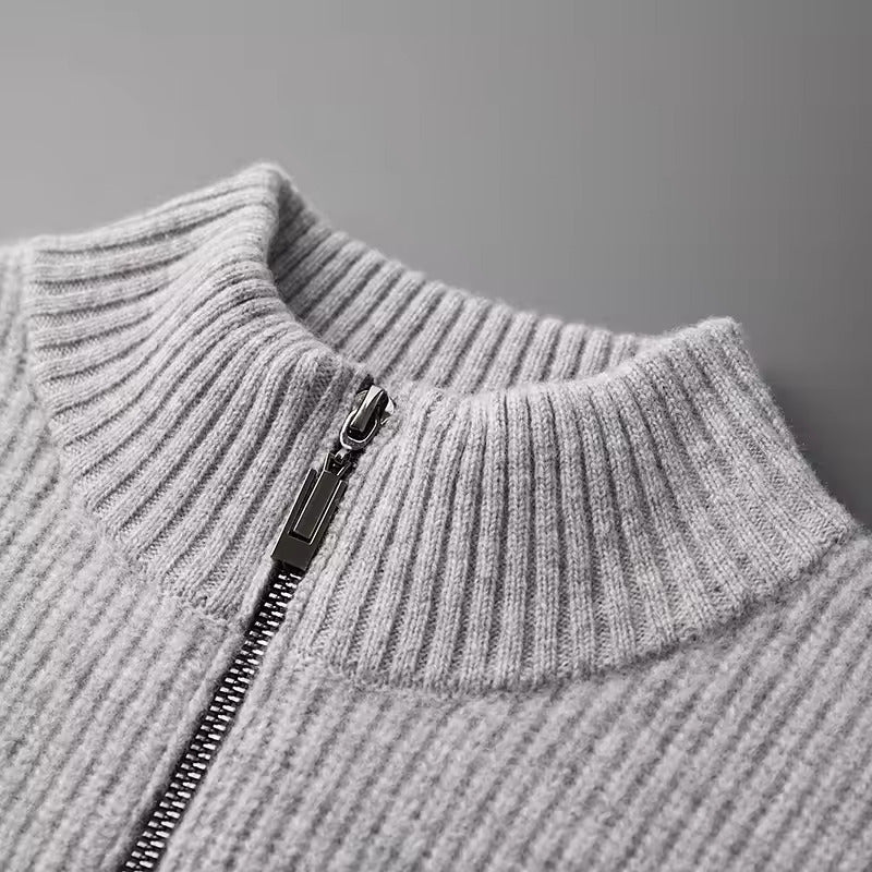 Gilet côtelé 100 % cachemire