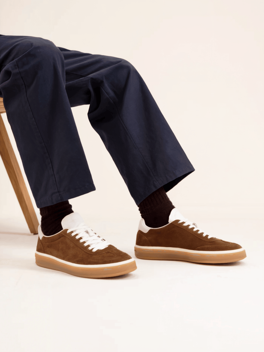 Baskets décontractées en daim