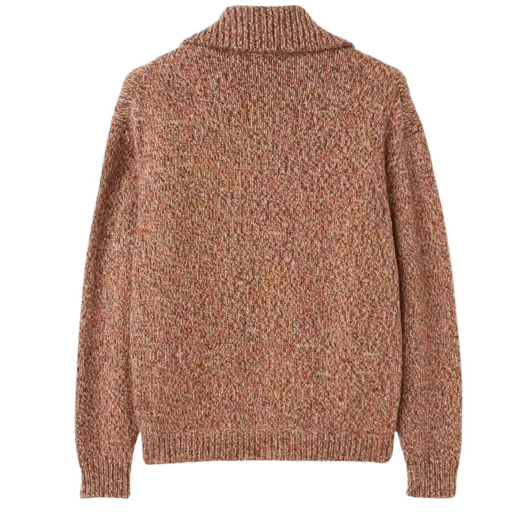 Bomber zippé en laine d'alpaga